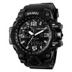 SKMEI Large Dial Shock Outdoor Sports Watches Men Digital LED 30M Waterproof Military Army Watch Alarm Chrono Wristwatches 1155