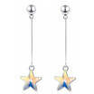 Long Drop Earrings Jewelry For Women Crystal from Swa Star Dangle Earring Fashion Accessories 28920