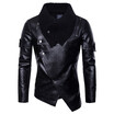 AOWOFS Europe code 2018 autumn trade foreign trade new mens motorcycle leather designer punk leather jacket B038