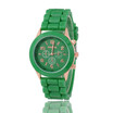 New Men Women Geneva Silicone Rubber Jelly Gel Quartz Analog Sports Wrist Watch