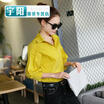 2017 spring&autumn models new fashion shirt womens clothing tide loose lining lantern sleeves Han Fan inch shirt women