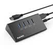 Maiwo MAIWO KH204 All-aluminum USB30 high-speed expansion 4-port hub HUB black