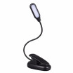 5 LED 2 Light Colors 3 Illumination Modes Table Lamp Desk Light with Clamp Clip Base Flexible Bendable Bendy Tube with USB Chargin