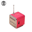 WH TDV26 Portable Mini Stereo Super Bass MP3 Speaker SD TF USB FM Radio Music Player Inserted Card Speaker Radio Player