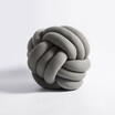 NeillieN pillow Cushion Sofa Lumbar Pillow Chair Back CushionHandmade Knot Ball Decorative PillowsSolid Soft Round Cushion