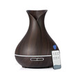400ml Aroma Essential Oil Diffuser Ultrasonic Air Humidifier remote control Wood Grain cool mist maker 7 Color Changing LED Lights