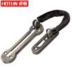 Hutton HOTUN cadena antirrobo perno de la puerta cerradura de la puerta pestillo cerradura de la cadena 001 verde bronce