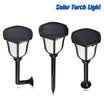 Luz solar de la antorcha 96 LED Baile parpadeante llama Antorchas solares inalámbricas Luces al aire libre Impermeable Amanecer a amanecer automático condesc Para P