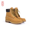Beijing made mens high-cut tooling Martin boots mens rhubarb boots leather wheat yellow 41 yards