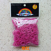 Three SEMBEM rainbow hair about 100 portable multi-color high elastic stretch rubber band elasticity easy to break