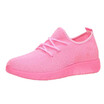 Women Sneakers Light Weight 2018 41 Woman Casual Shoes Slip On Lazy Shoes Comfortable Candy Color Breathable Net Shoes