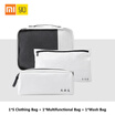 Xiaomi 90fun Multifunctional Travel Storage Bag Clothes Makeup Wash Bag Cosmetic Case Accessories Container Organizer Office Stora