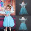 Children Baby Kids Girls Party Sequins Tulle Lace Tutu Summer Casual Dress 2-11Y