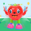 Electronic Dancing Apple Walking Kids Toy Smart Music Space Light Gift Christmas
