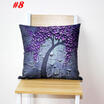 Classical Floral Tropical Plant Leaf Cushion Covers Waist Pillow Case Home Decor