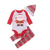 Christmas Family Matching Pajamas Set Adult Mens Womens Kids Sleepwear Nightwear