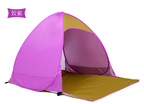 Tent outdoor 2 person full automatic beach tent quick opening sunshade double tent tent beach tent