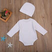 Infant Newborn Baby Boy Spring RomperHat Bodysuit Jumpsui Clothes Outfits Set