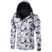 Standard Ou code Foreign trade British camouflage trend mens hooded large size jacket 5659 S-2XL