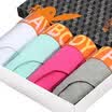 Playboy PLAYBOY 5820 Men&39s underwear briefs cotton breathable underwear 4 white light green gray rose L