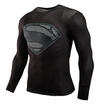 Super Hero T-shirt Long Sleeve Compression Sport 3D Men Fitness Cycling CA