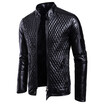 AOWOFS new mens leather autumn new European&American foreign trade European code coat large size leather jacket B026
