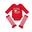 Adorable Infant Baby Girl Romper Bodysuit RomperLeg Warmers 2PCs Autumn Clothes