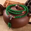 Pulsera de piedra natural pulsera de jade colorido logotipo popular joyería joyería joyería fuente