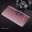 Goowiiz Phone Case For Xiaomi Redmi 66A6 ProS2A2 Lite Luxury Slim Mirror Flip Shell Stand Leather Smart Cover