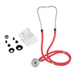 Professional Stethoscope Medical Double Dual Head Colorful Multifunctional Stethoscope Health Care Purple
