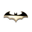 Fashion 3D Metal bat auto logo car sticker metal batman badge emblem tail decal