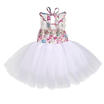 Cute Baby Kids Flower Girl Tulle Tutu Cake Dress Party Bridesmaid Dress Sundress