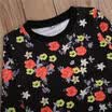 USA Kids Baby Girl Floral Sweater Tops T-Shirt Skirt Tulle Set Dress Clothes
