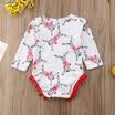 Thanksgiving Newborn Infant Baby Girls Romper Bodysuit Jumpsuit Clothes Outfits