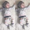 AU Stock Toddler Kids Baby Boy Girls Outfits Clothes T-shirt TopsPants 2PCS Set