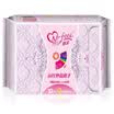 Nafi sanitary napkin 3D convex convex cotton surface plus night with 350mm 6 leak-proof breathable light absorption after the leakage barrier