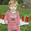 Newborn Baby Boy Girl Romper Xmas Bodysuit Sleepsuit Sleepwear Pajamas Nightwear