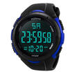 Mens Sports Watch Waterproof Digital LED Military Electronics Casual Wristwatch