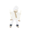Christmas Decoration Ski Dolls Xmas Tree Ornaments Mini Snowman Wool Doll Hanging Pendant Party Decor Kids Gift