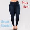 Women Skinny Pants Jeggings Stretchy Slim Leggings Jeans Plus Tight Trousers UK