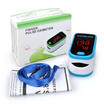SPO2 PR Finger tip Pulse Oximeter Blood Oxygen Heart Rate Monitor Pouch& Lanyard