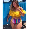 Women Bikini Set Swimsuit High Waist Ladies Bathing Suit Swimwear Beachwear UK