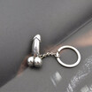 2 colour New Penis fashion alloy key chain jewelry decoration wedding couples series presents key ring