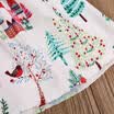 Toddler Kid Baby Girl Christmas Cartoon Deer Sleeveless Party Dress Clothes 2-6Y