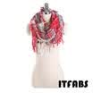 New Soft Women Tassel Plaid Scarf Winter Warm Cotton Scarves Knitted Collar UK