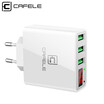 Cafele 3 Ports USB Charger LED Display Charger USB EU US Plug USB Charger Max Output DC 5V 3A USB Wall Charger