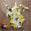 AU Toddler Infant Baby Girl Romper Bodysuit Jumpsuit Headband Outfits Clothes