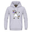 Unicorn Mens Womens Gray Hoodie Round Neck Sweater Jacket Warm Coat Size S-XXL