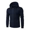 Mens Zip Sweater Hoodie Athletic Running Pullover Sweatershirt Hooded Coat XN