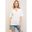Fashion Womens Summer Casual Cotton Blouse Short Sleeve Shirt T-shirt Blouse q